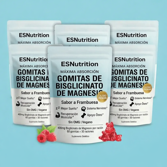 Gomitas de bisglicinato de magnesio ESNutrition